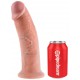 King Cock XL Realistischer Dildo 25 x 6 cm Stuhl