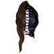 Brown Ponytail Hood Tail