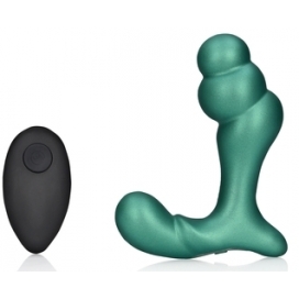 Ouch! Stacked Prostate Stimulator 10 x 3.6 cm Metallic green