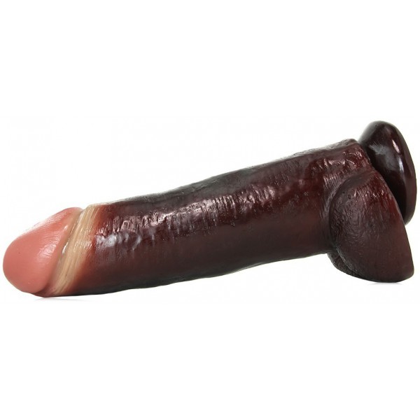 Dildo XXL Black Realistic Cock 25 x 7 cm