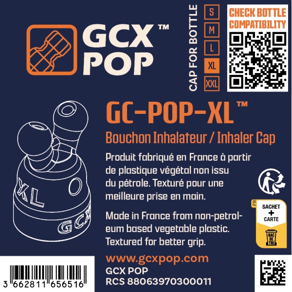 Verschluss Aroma-Inhalator GC-POP™ Größe XL