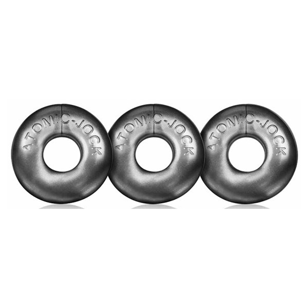 Confezione di 3 mini-cinghie Oxballs grigie