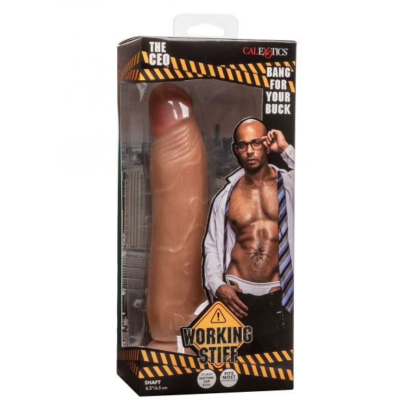 The Ceo Realistic Dildo 16 x 4.5cm Brown