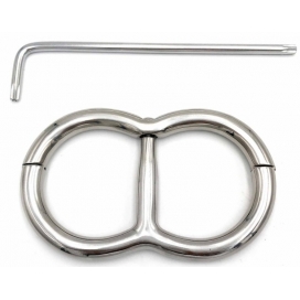 BDSMaster Gourd Stainless Steel Cuffs