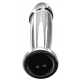 Vibrating Metal Buttplug Silver