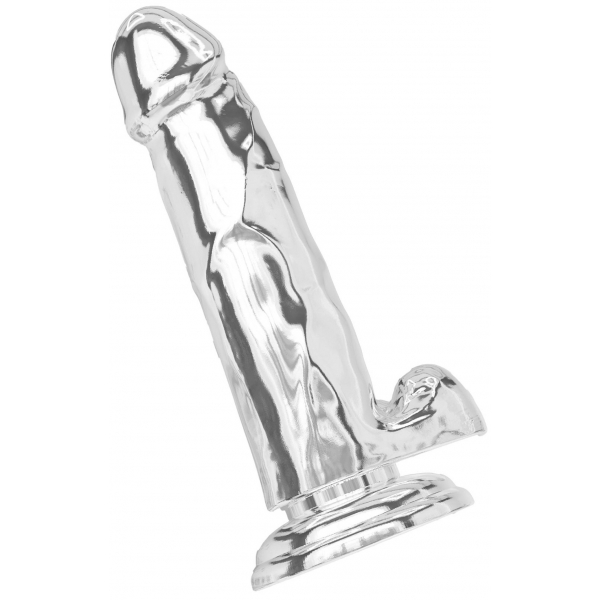 Realistischer Dildo Diamond Dick 15.5 x 4cm Transparent