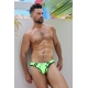 Slip da bagno Expose Verde neon