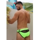 Slip da bagno Expose Verde neon