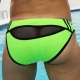Expose Swim briefs neon green