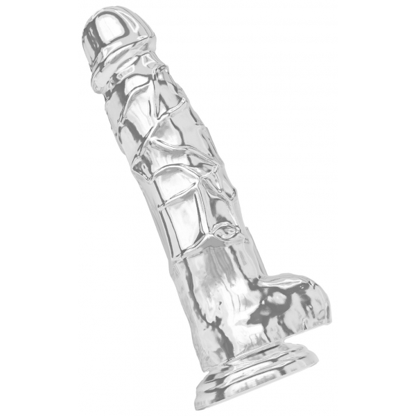 Dildo realistico Diamond Dick 18 x 4,9 cm Trasparente