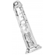 Gode Sans Bourse Diamond Dick 20 x 4cm Transparent