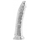 Dildo Ohne Börse Diamond Dick 23 x 4.5cm Transparent