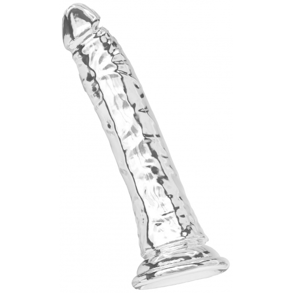 Dildo sem bolsa Diamond Dick 23 x 4,5cm Transparente