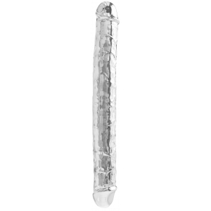 Get Real TOYJOY Consolador Doble Diamond Dick 34 x 3.8cm Transparente