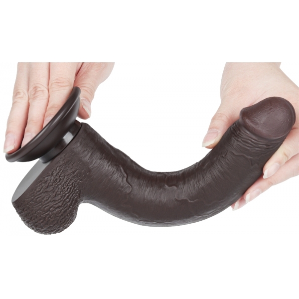 Dildo Skin Deslizante 17 x 3,5cm Preto