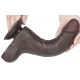 Dildo Skin Deslizante 16 x 4,2 cm Preto