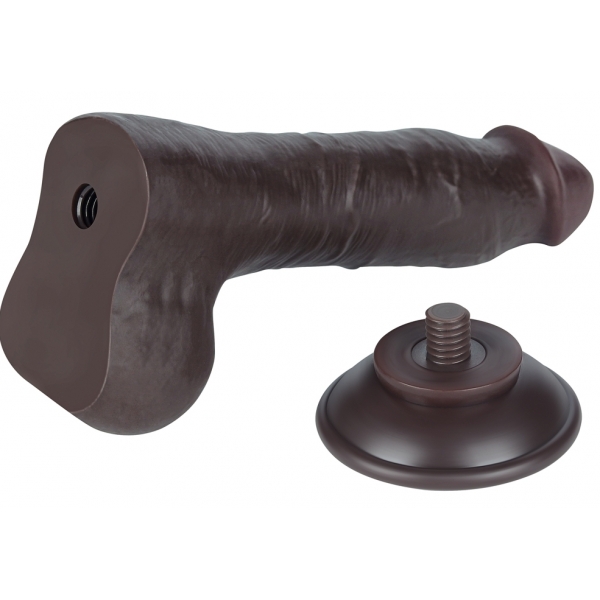 Dildo Skin Deslizante 14,5 x 4cm Preto