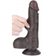 Dildo Skin Deslizante 13 x 3,7cm Preto