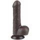 Dildo Skin Deslizante 12 x 3,7 cm Preto