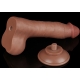 Schuifhuid Dildo 13 x 3.7cm Bruin