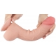 Dildo a pelle scorrevole 18 x 4,7 cm