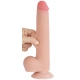 Dildo com bolsa de pele deslizante 17 x 3,5cm