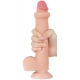 Dildo de pele deslizante 16 x 4,2cm