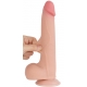 Dildo com bolsa de pele deslizante 17 x 4cm