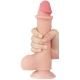 Dildo a pelle scorrevole 14,5 x 4 cm