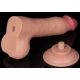 Dildo de pele deslizante 14,5 x 4cm