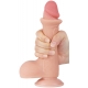 Dildo a pelle scorrevole 13 x 3,7 cm