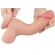 Dildo a pelle scorrevole 13 x 3,7 cm