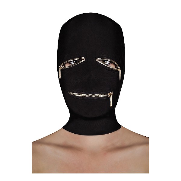 Extreme Zipper Mask with Eye and Mouth Zipper