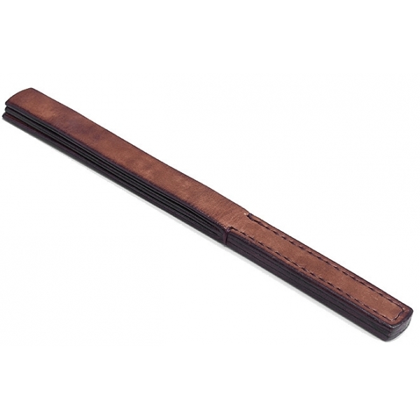 Three Layers Genuine Leather Paddle BROWN