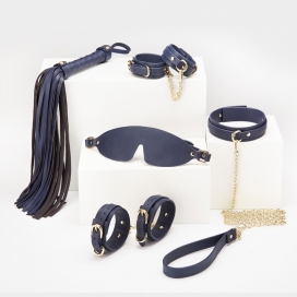 LuxuryFantasy SM-Kit 5-teilig Sex Navy Blau