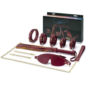 LuxuryFantasy Coffret SM 5 Pièces Sex Navy Bordeaux