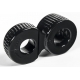 Ballstretcher Zizi Trainer Anel Duplo 25 mm Preto