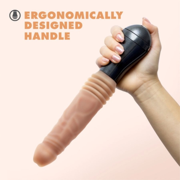 Dildo rotante Dr Knight 13 x 3,8 cm