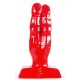 Plug Zizi Double Finger Fuck 10 x 4 cm Rosso