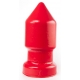 Plug XL ZIZI SHELL 12 x 6.3 cm Rouge