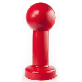 Zizi XXX Plug anal ZIZI BIG POP 13 x 6 cm Rouge