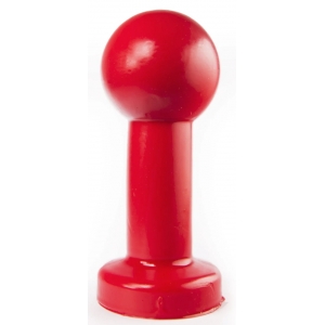 Zizi XXX Plug anal ZIZI BIG POP 13 x 6 cm Rouge