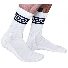 Weiße Socken Woof Crew Socks