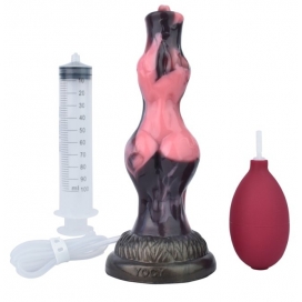 Dildo Ejaculador Wolfaw 16.5 x 5.5cm Preto