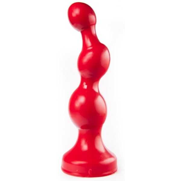 Plug anal ZIZI TWIST 17 x 4.5 cm Rouge