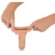 Funda para pene con extensión realista 16,5 x 3,7 cm