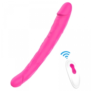 RealCockz Double gode vibrant King 3 - 31 x 4 cm Rose