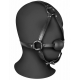 Muzzle gag with ball Gag Xtreme Black