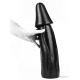 Dildo DC31 Bertram Donker Kristal 46 x 13cm