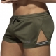 Side Stripe Shorts Khaki